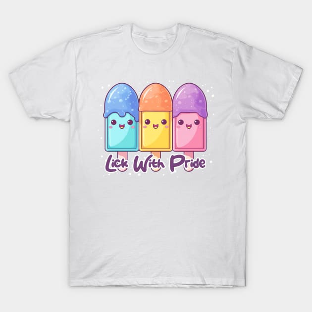 Lick With Pride T-Shirt by Yamabushi's Kawaii Store